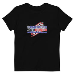 Remember And Honor Memorial Day Organic cotton kids t-shirt - Mainstream Freedom